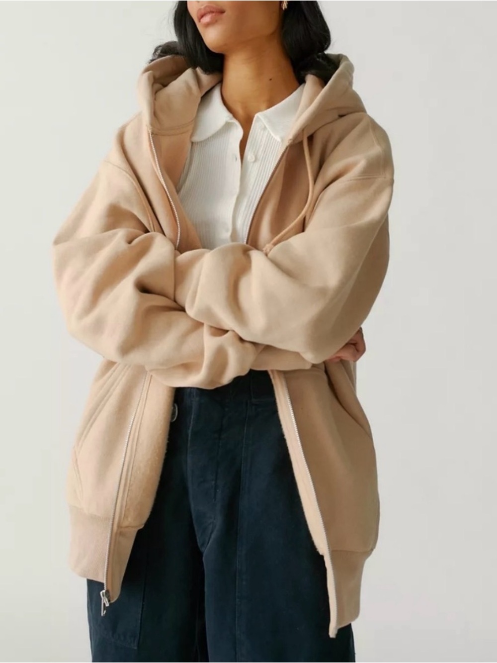 Champion UO Exclusive Zip Up Sweatshirt